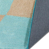 Glacier Woollen And Cotton Rug