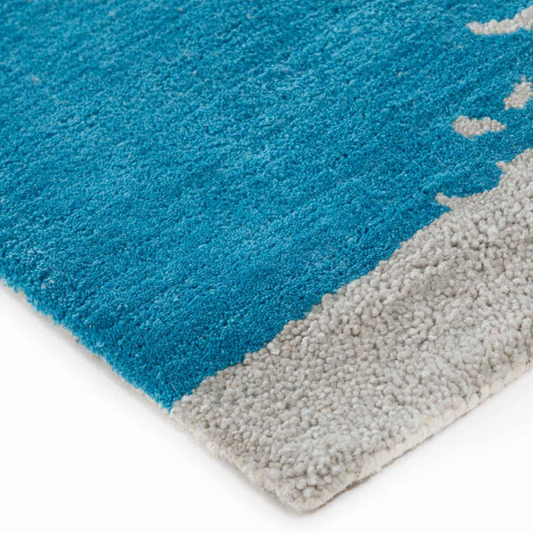 Rour Hand Tufted Woollen And Polyester Rug