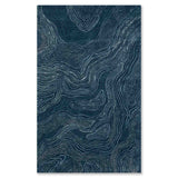 Lapis Hand Tufted Woollen And Viscose Rug