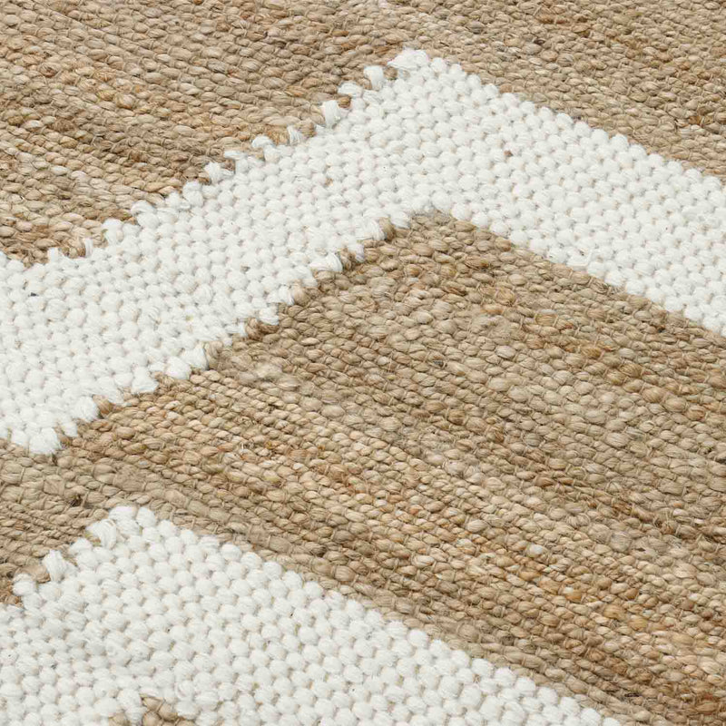 Staircase Hand Woven Jute Dhurrie