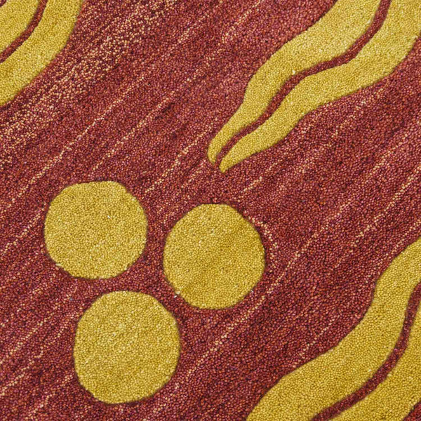 Chintamani  Hand Tufted Woolen Rug By Eeshaan Kashyap