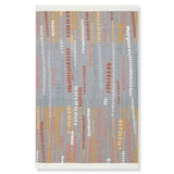 Cave Paint Recycled Cotton Printed Reversible Kilim