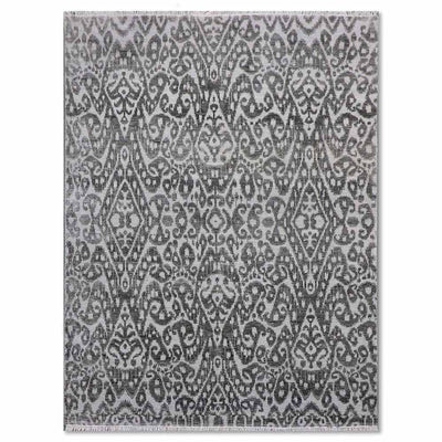 Embry Hand Knotted Woollen And Viscose Rug