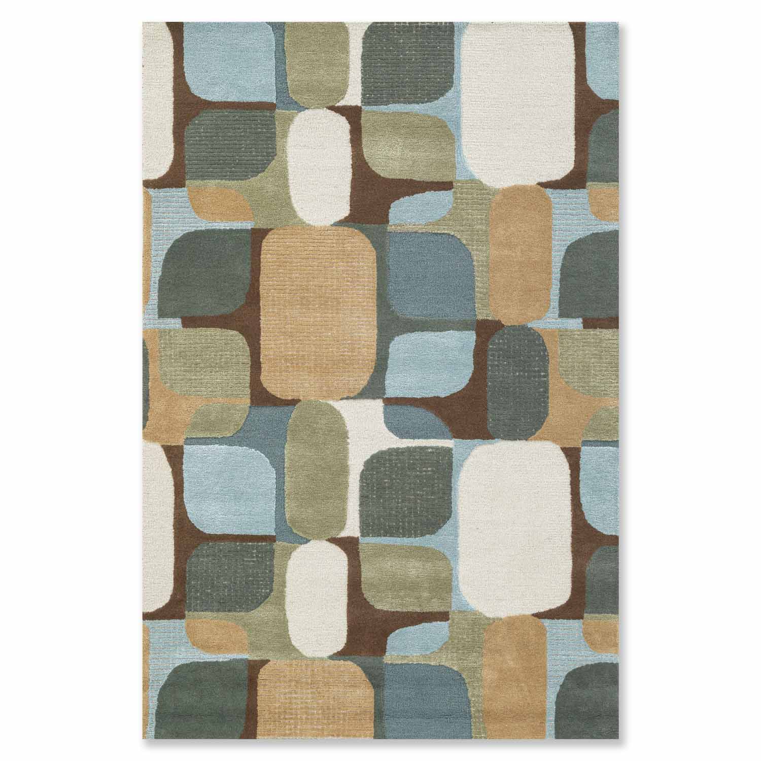 Antuan Hand Tufted Woollen And Viscose Rug