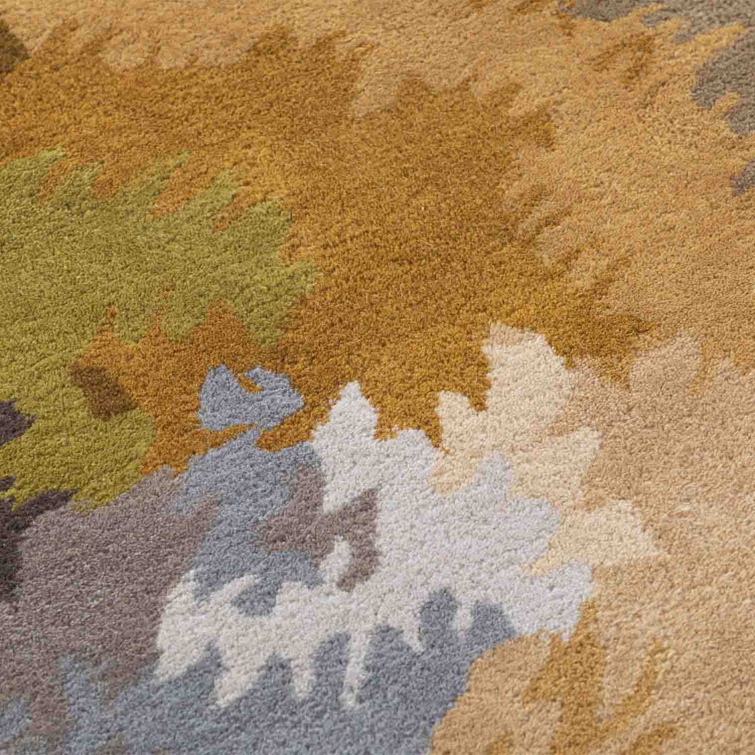 Pinnacles Hand Tufted Woollen Rug By Shripal Munshi