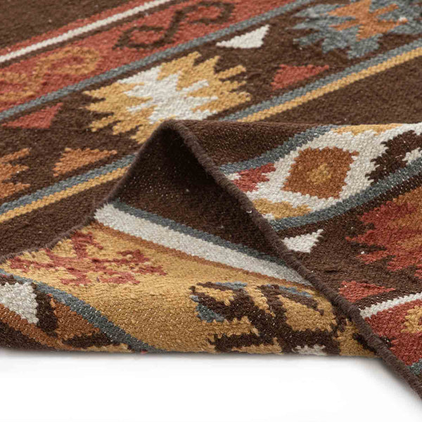 Bahrud Hand Woven Woollen Kilim