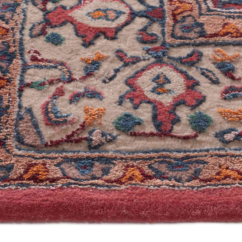 Zida Hand Tufted Woollen And Viscose Rug