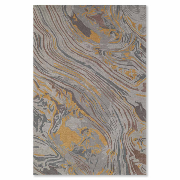 Eshe Hand Tufted Woollen And Viscose Rug
