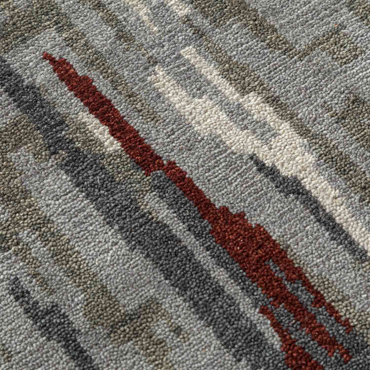 Hetero Rug Hand Knotted Woollen Rug