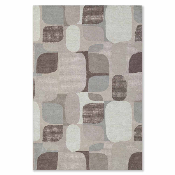 Mostafa  Hand Tufted Woollen And Viscose Rug