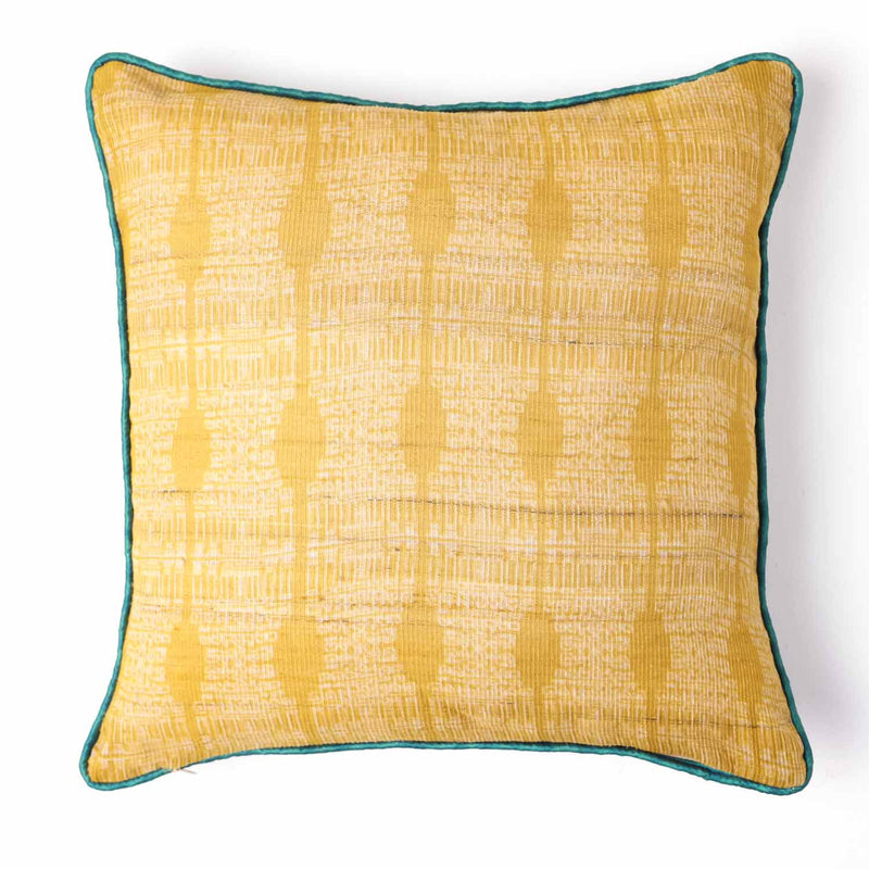 Rajenza Tassar Silk Digital Printed Cushion Cover By Mariella Ienna