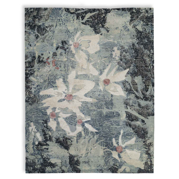 Celeste Hand Knotted Woollen And Silk Rug