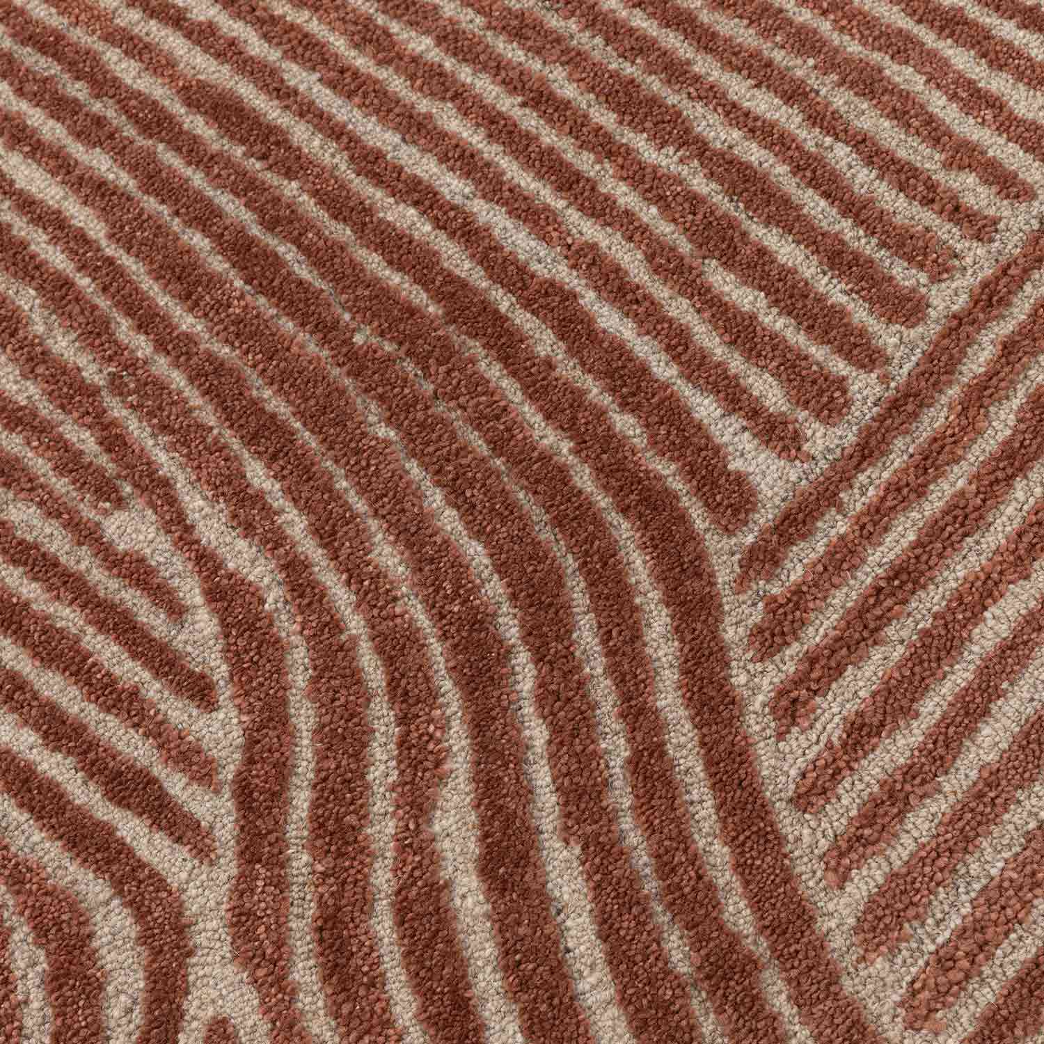 Motus Hand Tufted Wool And Viscose Rug