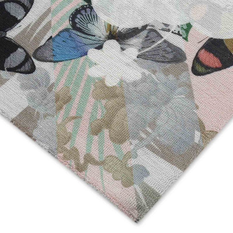 Dragonfly Hand Tufted Recycled Polyester Rug