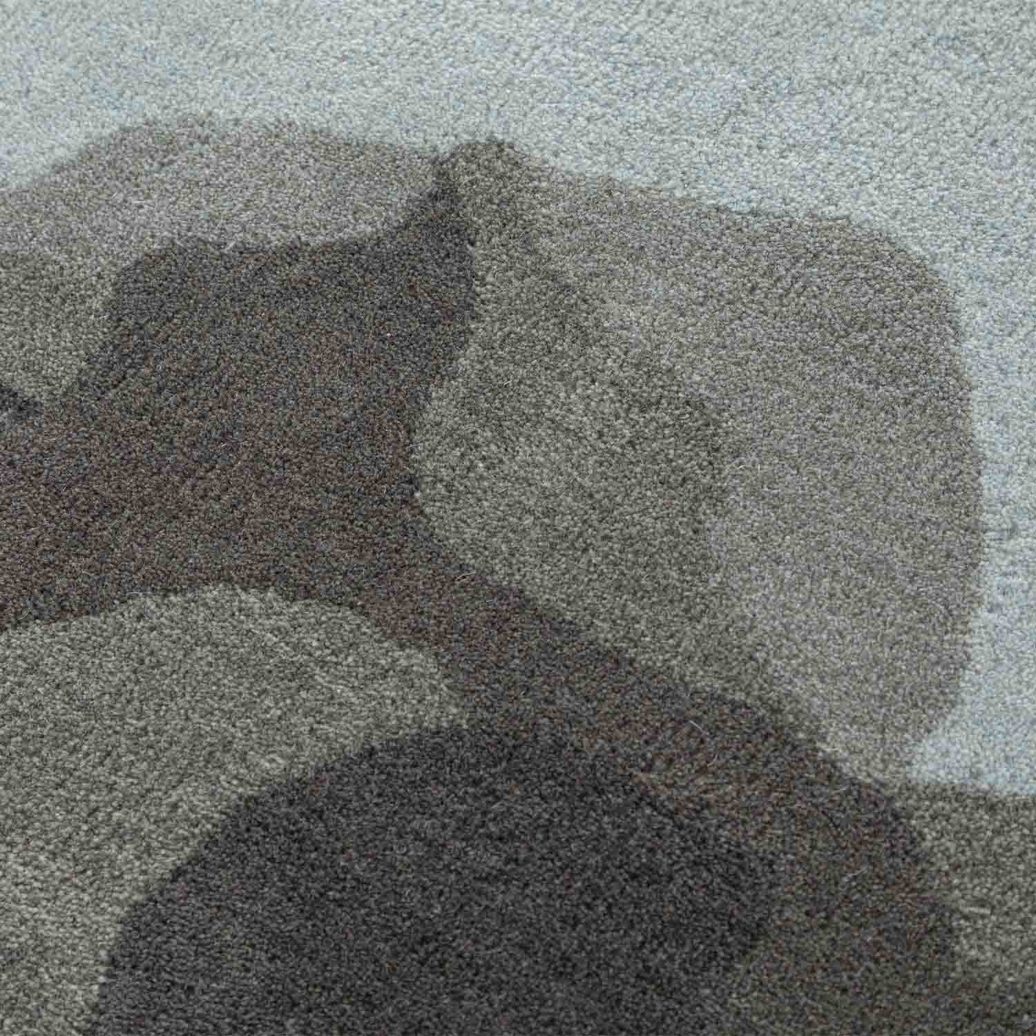 Amidst The Mist Hand Tufted Woollen Rug By Shripal Munshi