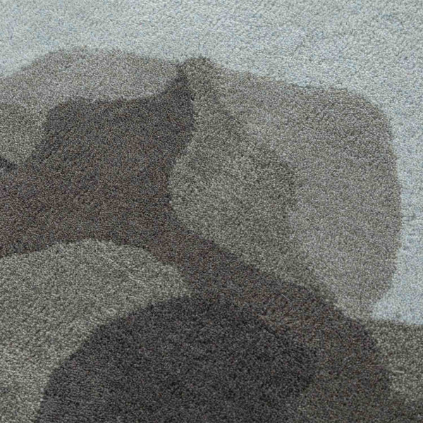 Amidst The Mist Hand Tufted Woollen Rug By Shripal Munshi