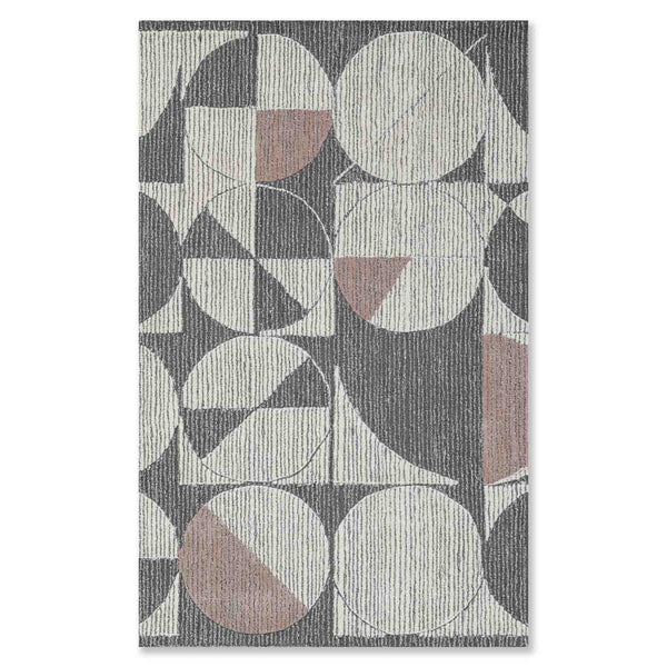 Shabaka Hand Tufted Woollen And Viscose Rug