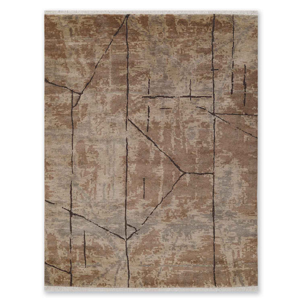 Egyptian Pavement Hand Knotted Woollen Rug