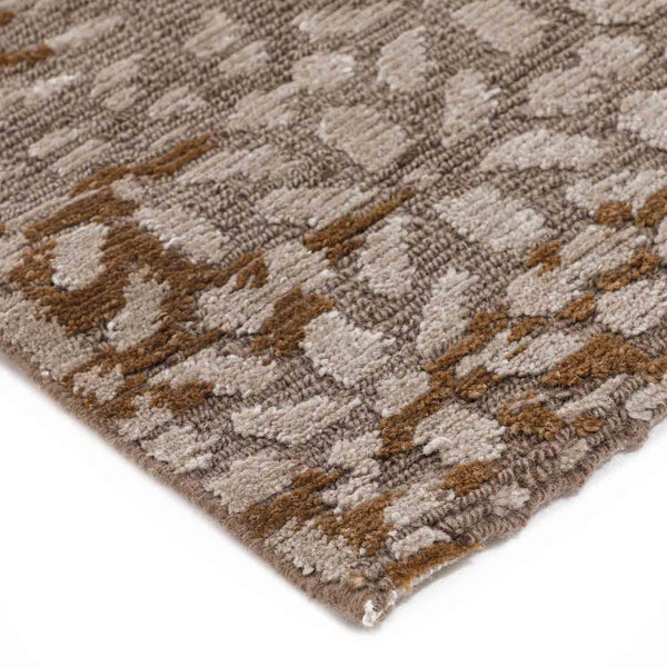 Water Force Hand Knotted Woollen And Cottton Rug