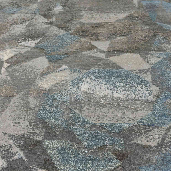 Storme Hand Knotted Woollen And Viscose Rug