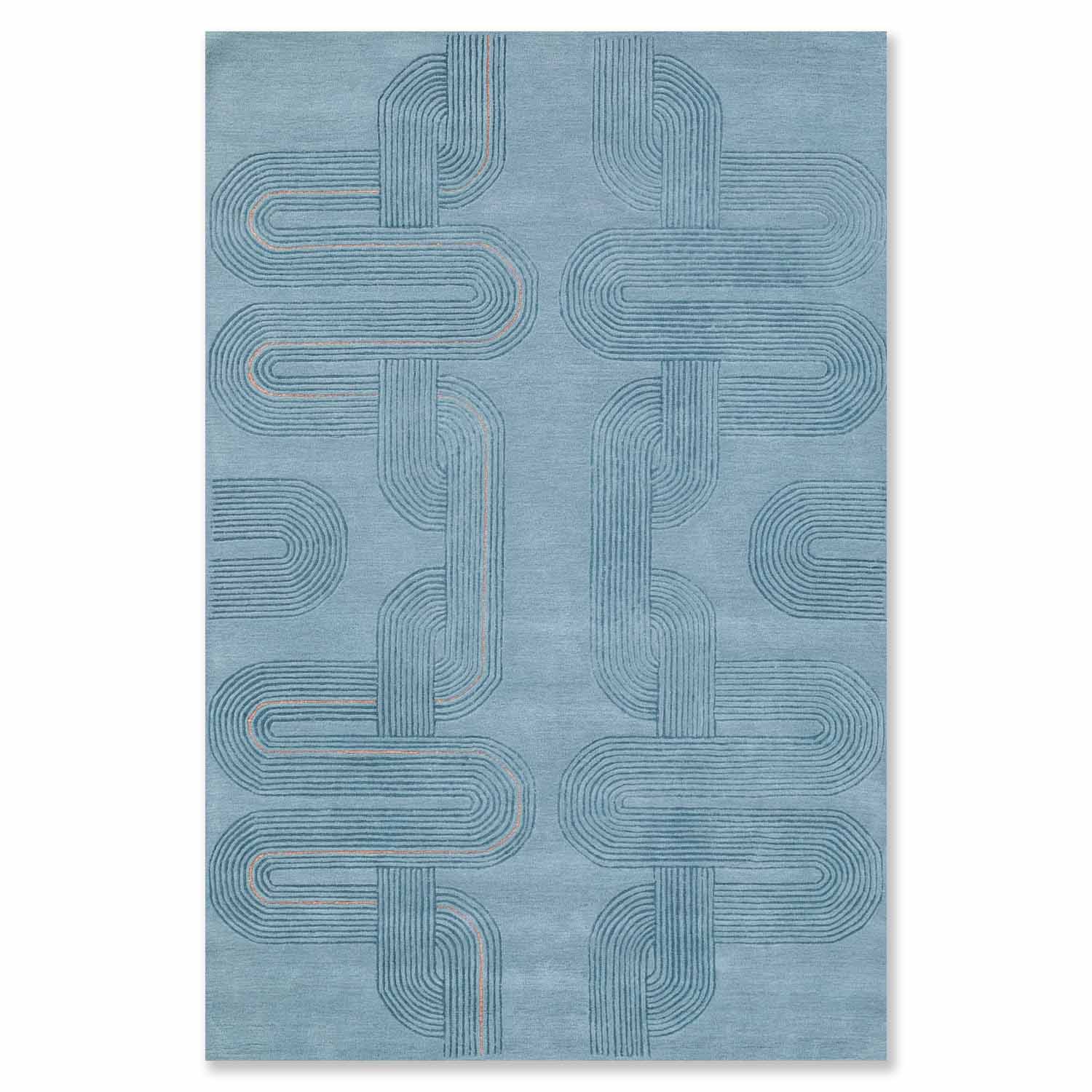 Farida Hand Tufted Woollen And Viscose Rug