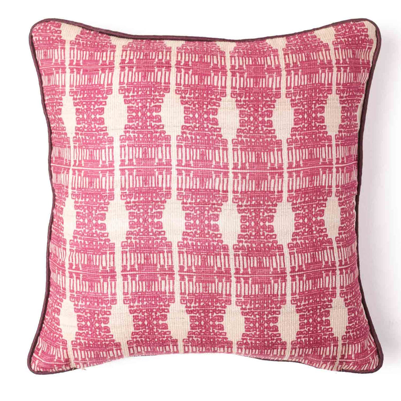 Varusta Tassar Silk Digital Printed Cushion Cover By Mariella Ienna