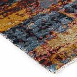 Canvas Hand knotted Woollen  And Silk Rug