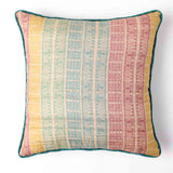 Fiortan Tassar Silk Digital Printed Cushion Cover By Mariella Ienna