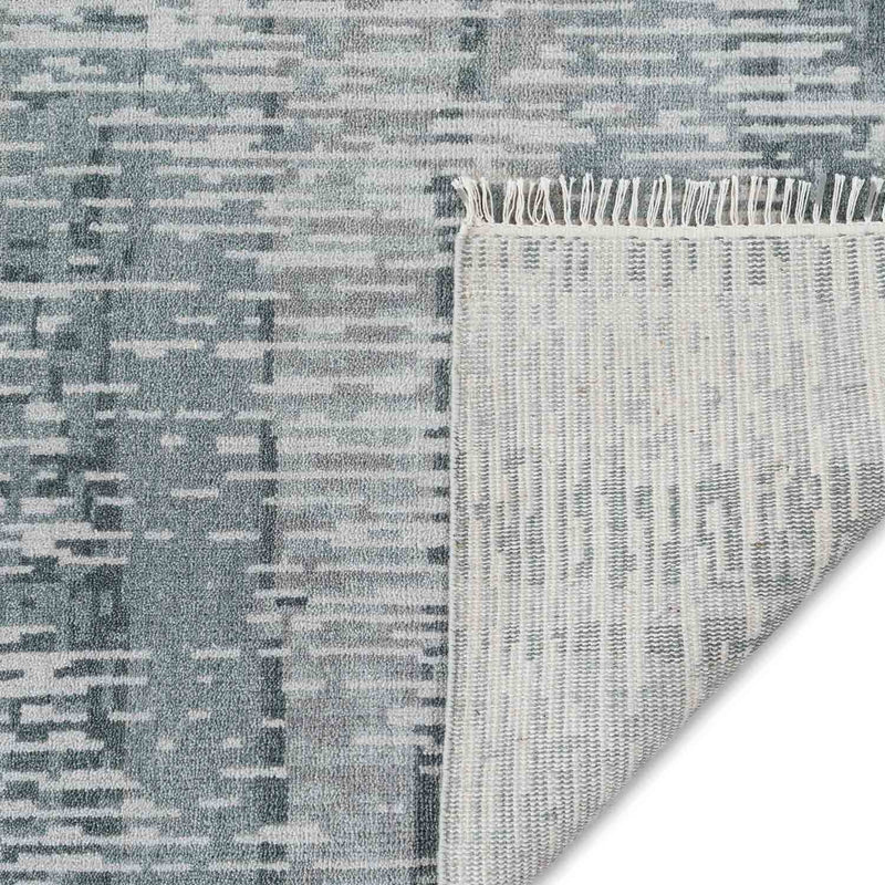 Glitch Vertical Hand Knotted Woollen Rug