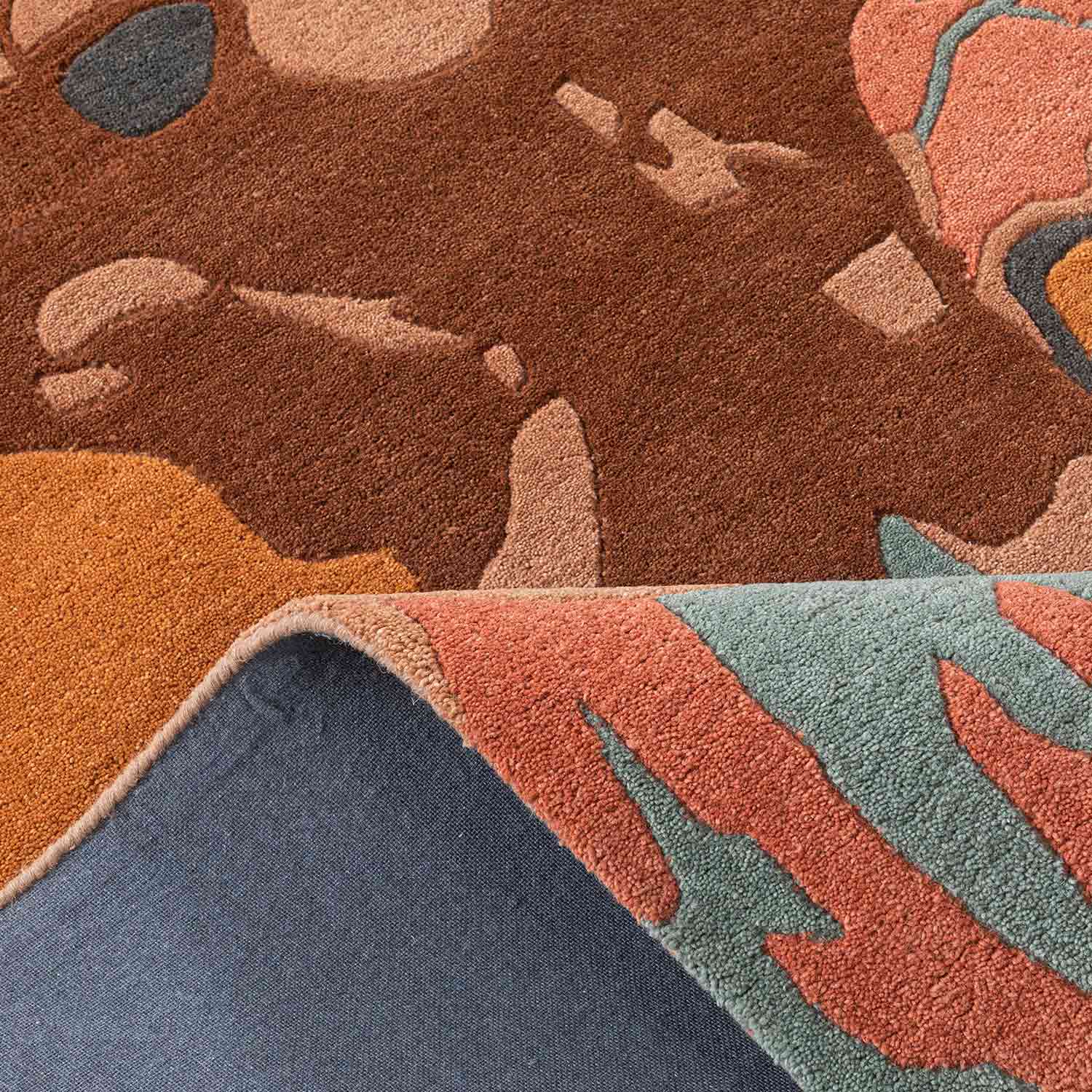 Zyra  Hand Tufted Woollen And Viscose Rug