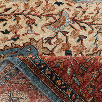 Mohtashem Hand Knotted  Woollen Rug