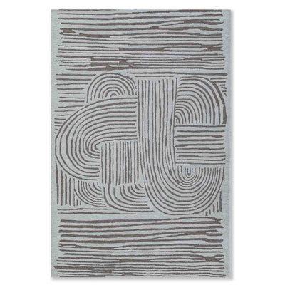 Jabari Hand Tufted Woollen And Viscose Rug