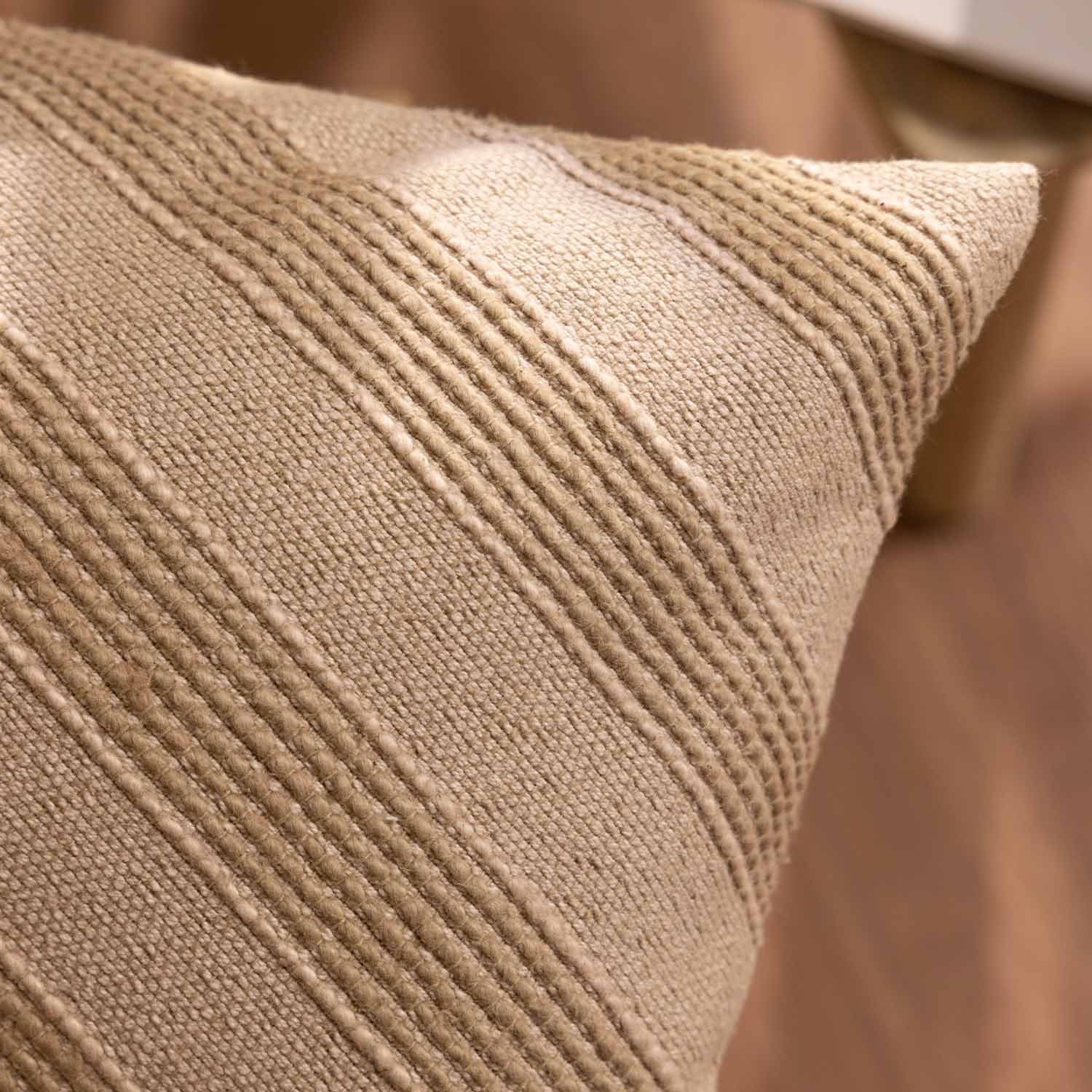 Cotton handloom Arrowhead Lumbar Cushion Cover