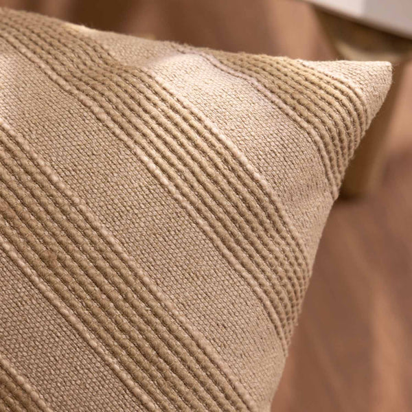 Arrowhead Cotton Handloom Lumbar Cushion Cover