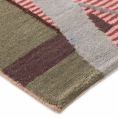 X And Y Hand Knotted Wool Rug By Shripal Munshi