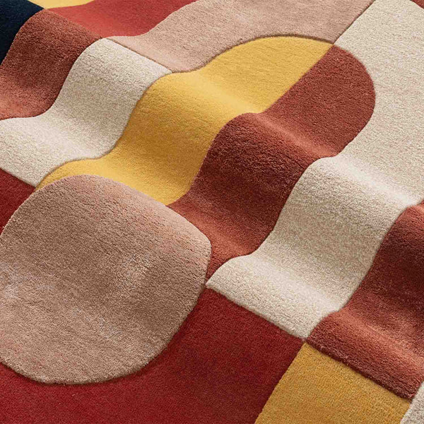 Sharbat Hand Tufted Woollen And Viscose Rug