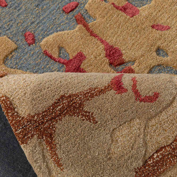 Terrain Hand Tufted Woollen And Viscose Rug