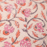 Gulmohar Handloom Cotton Block Printed Cushion Cover