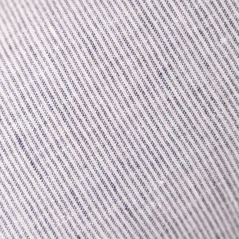 Ash Linen Chambray Lumbar Cushion Cover