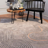 Hafsah Hand Tufted Woollen And Viscose Rug