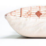 Fazia Printed and Embroidered Cushion Cover