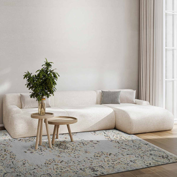 Kirman-N Hand Knotted Woollen Rug