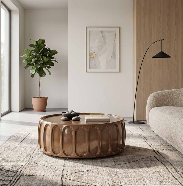 Tona Large Coffee Table - Cinnamon