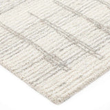 Tik-Tak-Toe Hand Tufted Woollen And Cotton Rug