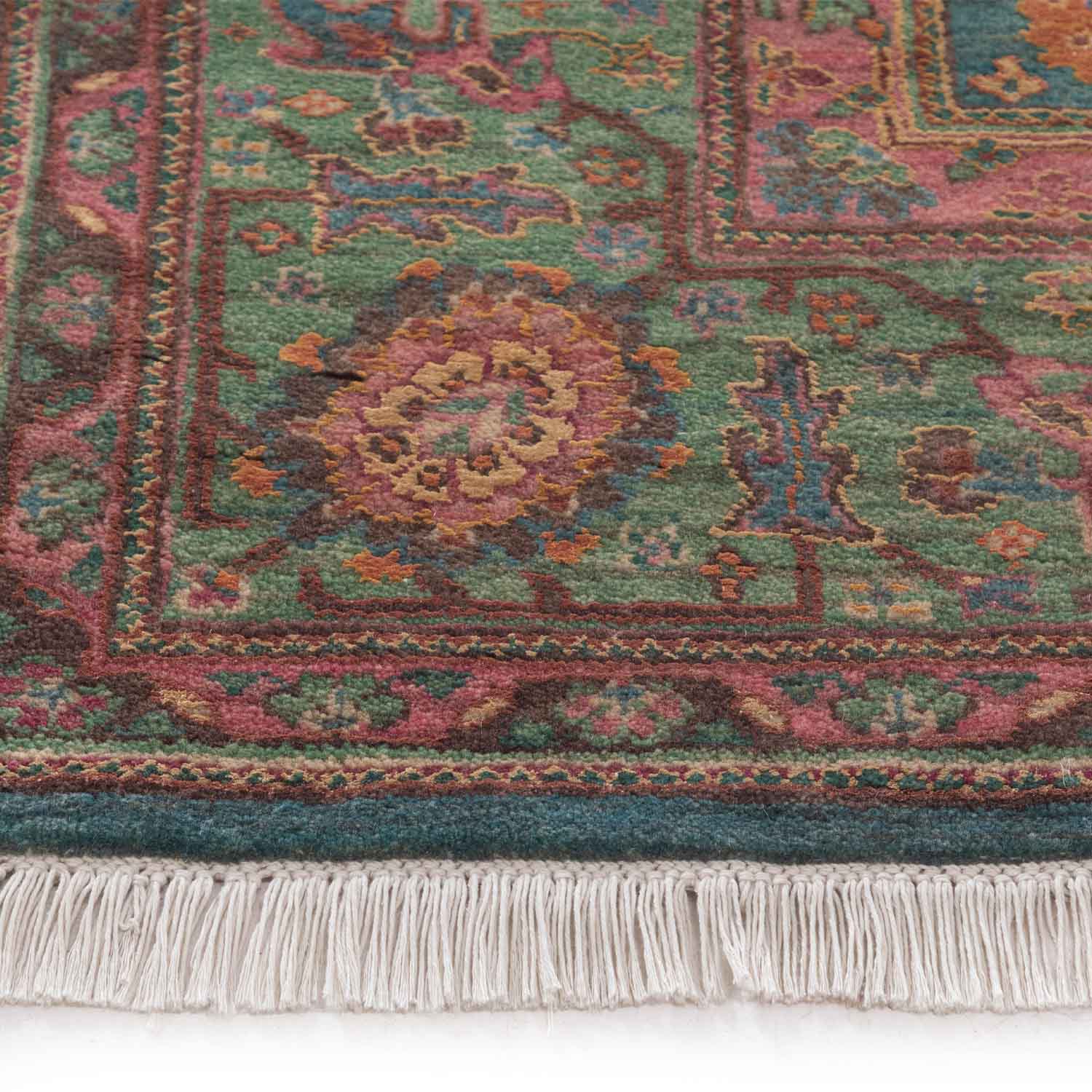 Behag Hand Knotted Woollen And Silk Rug