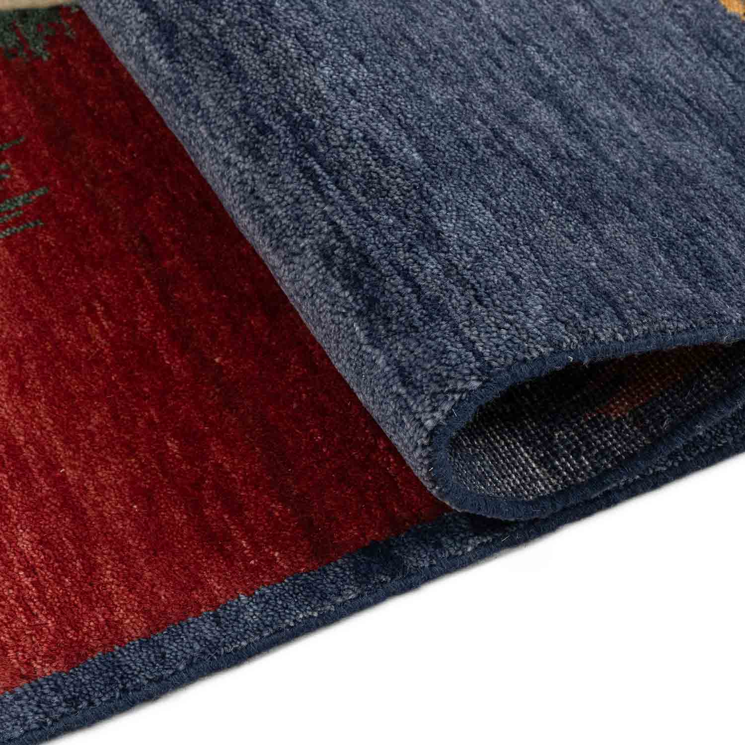 Chandrakala Hand Knotted Woollen Rug