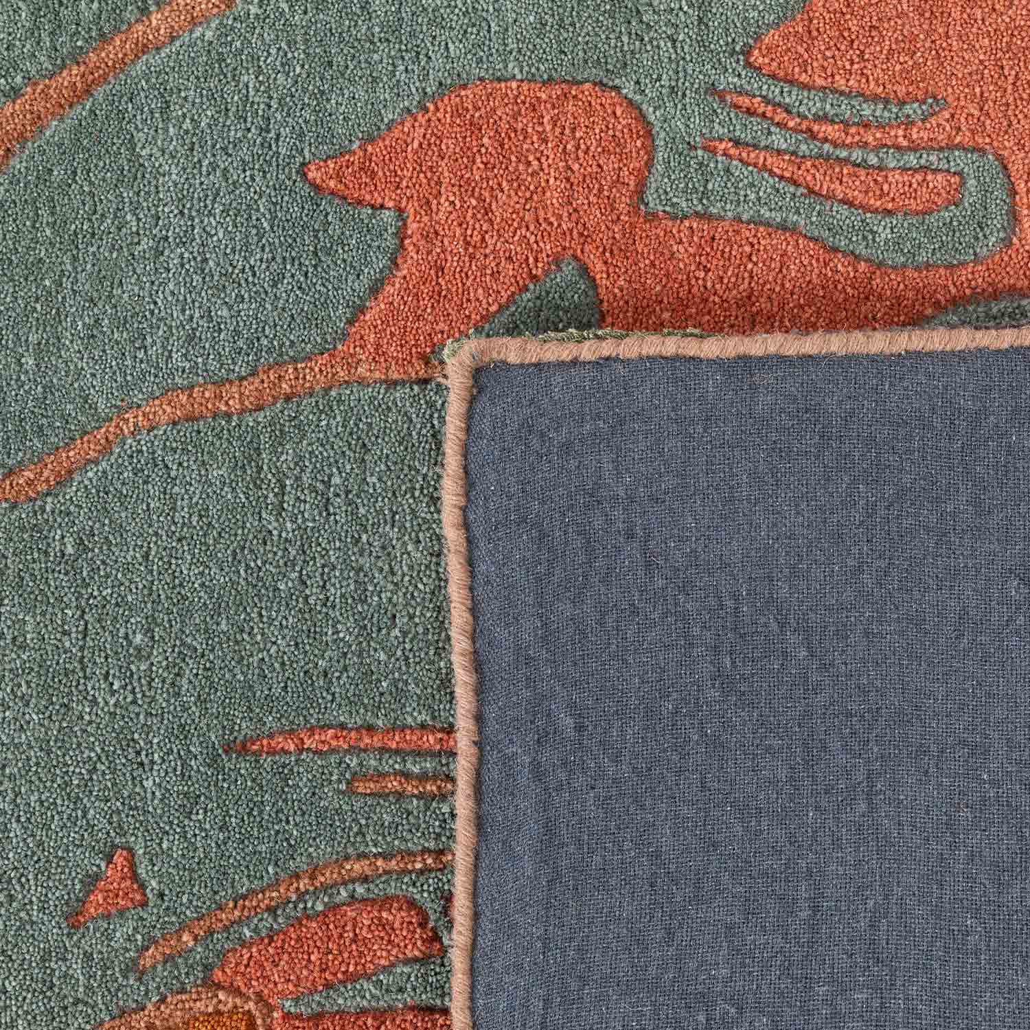 Zyra  Hand Tufted Woollen And Viscose Rug