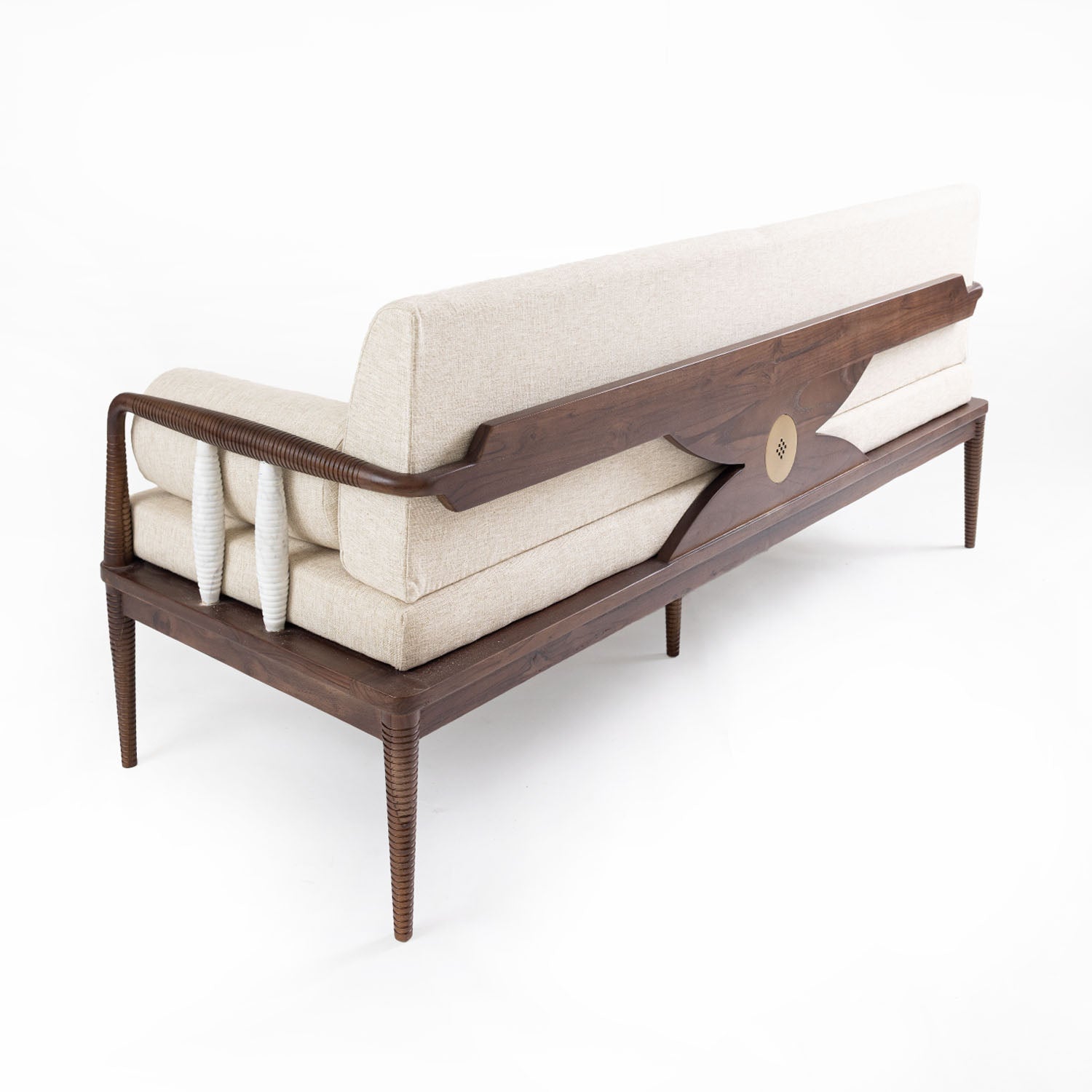 Terra Triple Seater Sofa (Marble Piers)