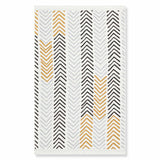 Arrow Recycled Cotton Printed Reversible Kilim