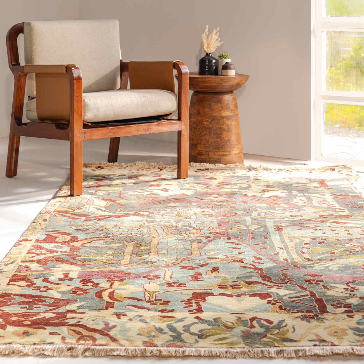 Lilihan Hand Knotted Woollen Rug